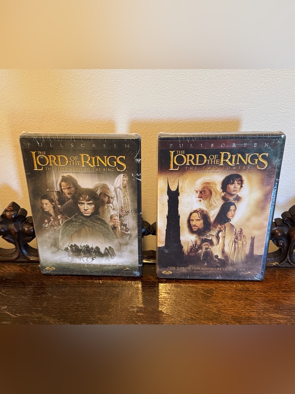 Sealed Lord of the Rings DVDs